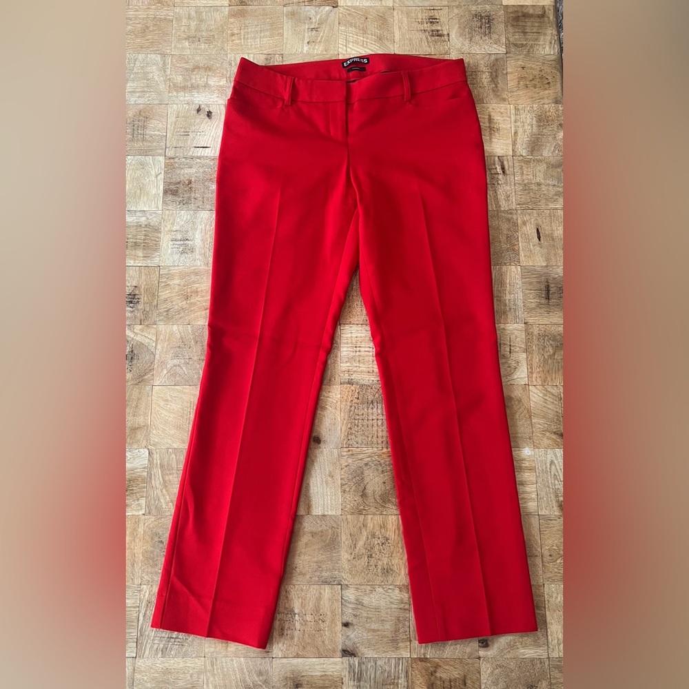 EXPRESS “Columnist” Pant | 2 Reg | Red